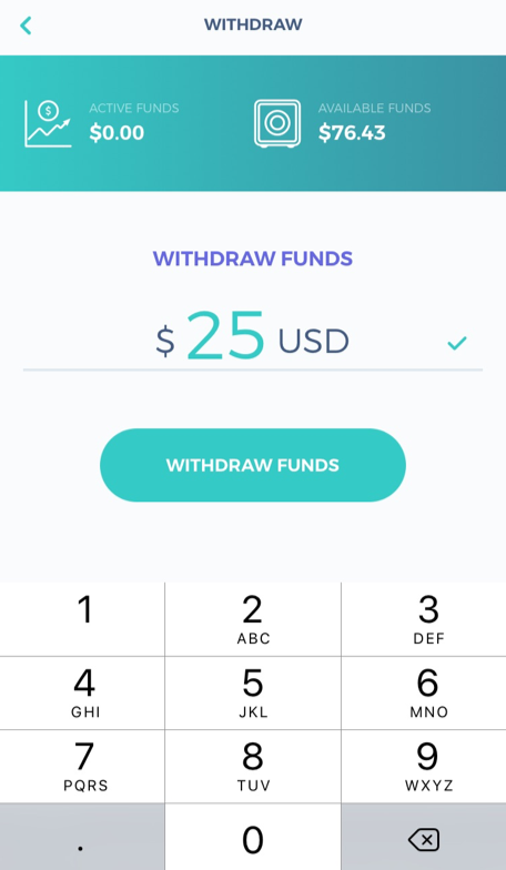 How to withdraw funds from Hummingbird